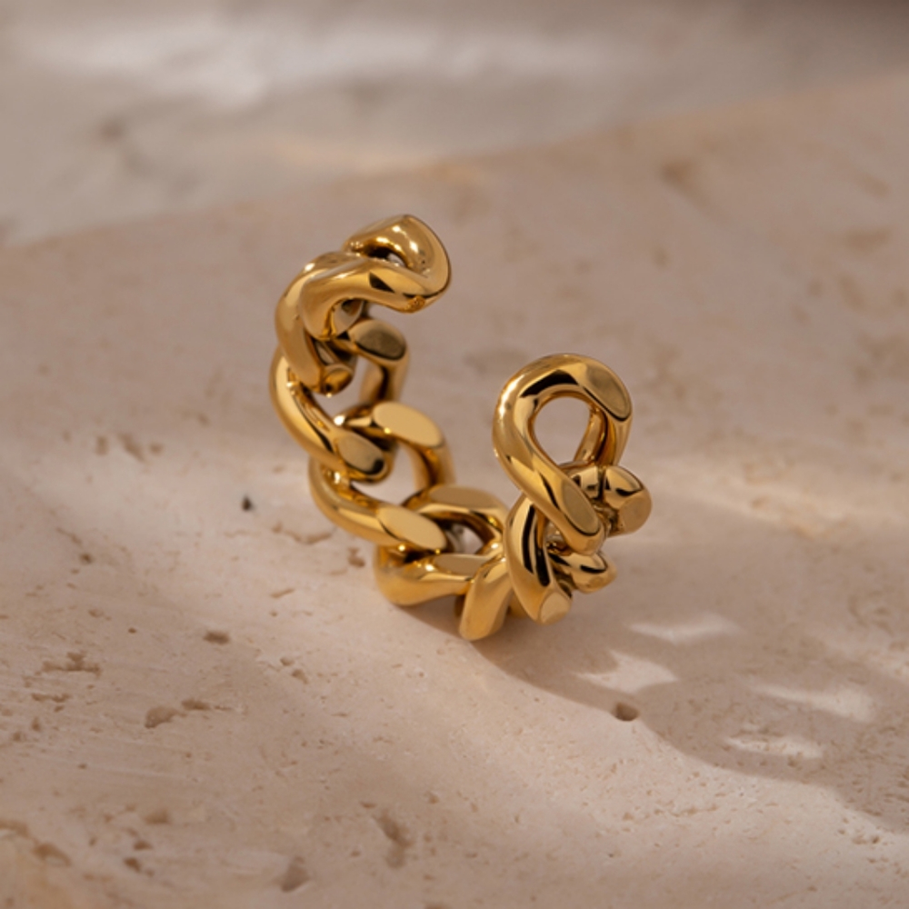 Exquisite Chain Adjustable Ring - Picture 5 of 7